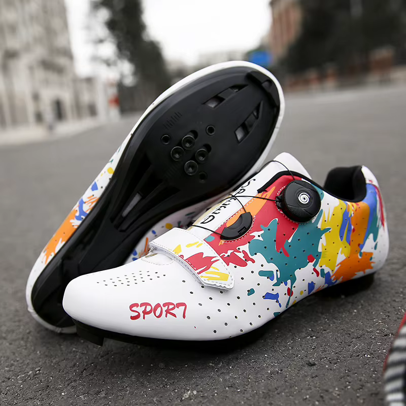 Chaussures de cyclisme unisexes Graffiti