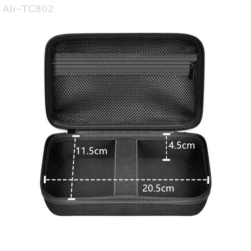 Sac de rangement pour tondeuse à barbe avec sac intérieur en filet, organiseur pour tondeuse à cheveux, étui de rangement pour kit de toilettage (sacs uniquement)