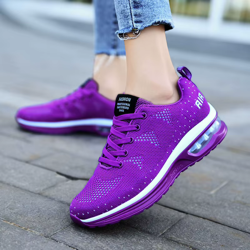 Baskets violettes pour femmes