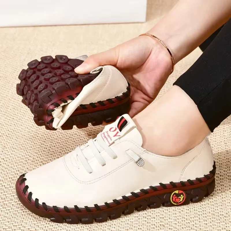 Chaussures de course en cuir PU pour femmes