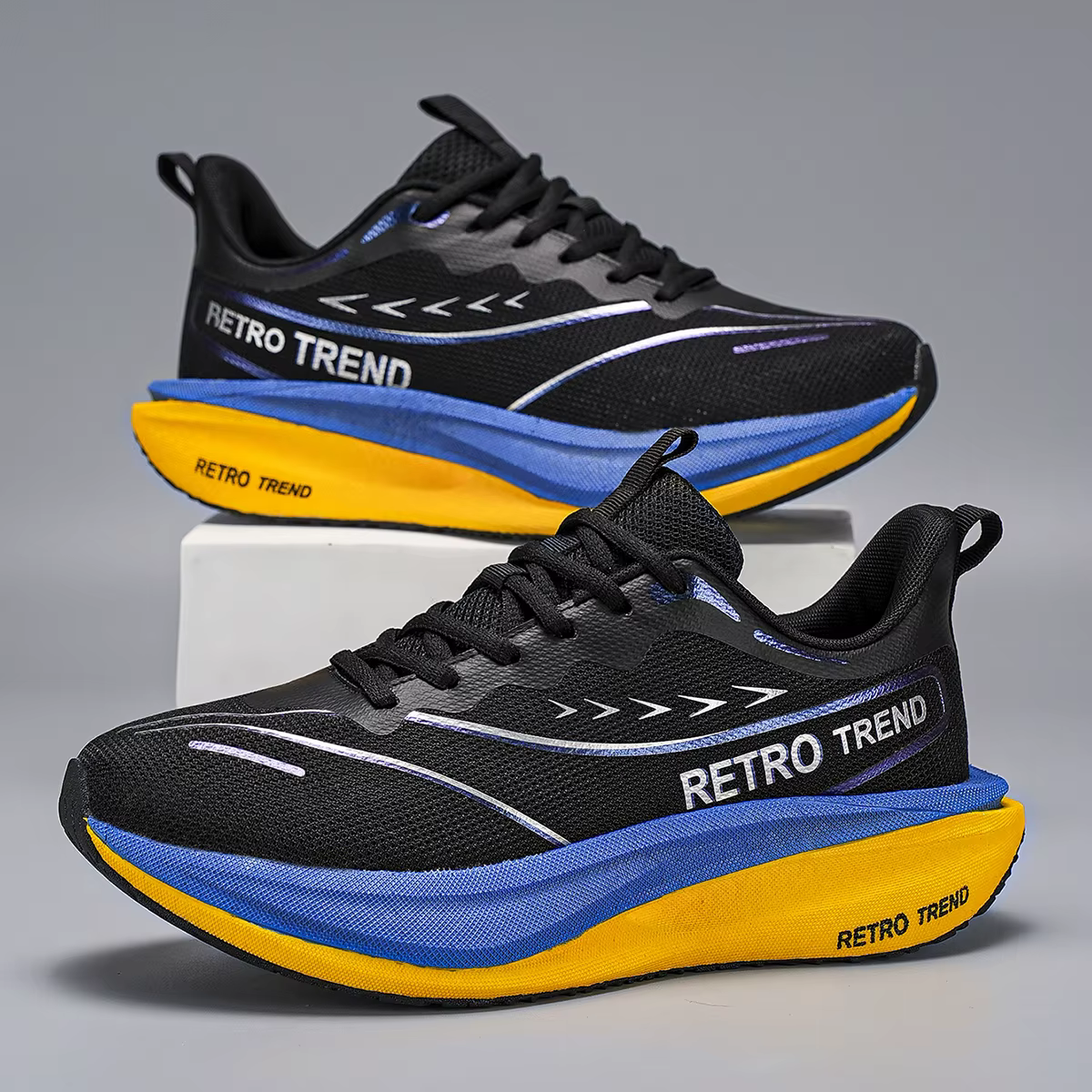 Chaussures de course Marathon avec plaque carbone