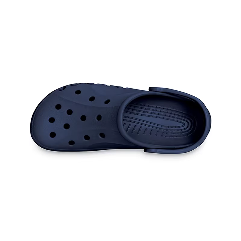 Crocs Baya Clog : Sabots de couleur unie, confortables, durables, doux, respirants et légers pour hommes et femmes - Bleu 10126-410