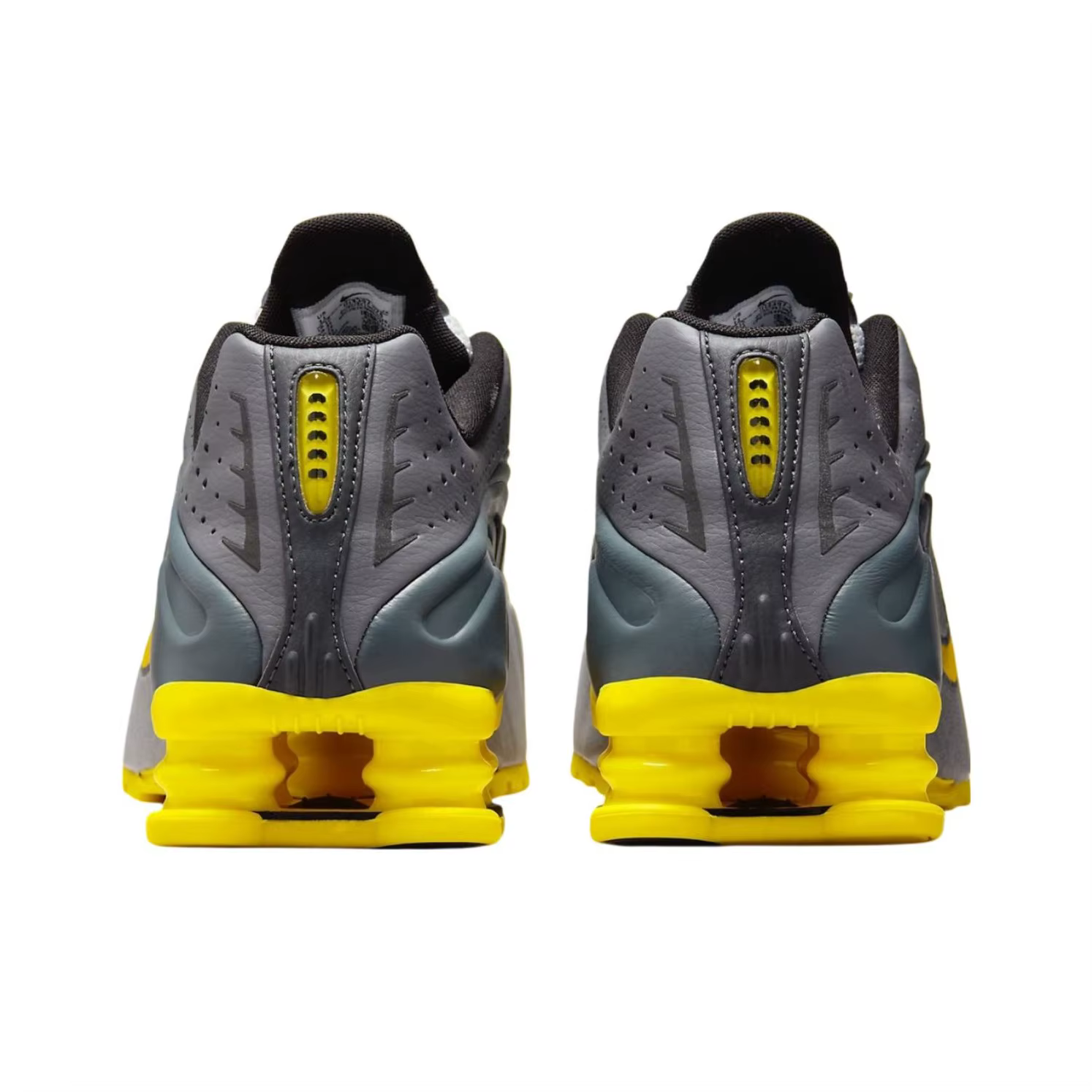 Nike Shox R4 Chaussures de course décontractées basses unisexes Gris IH3397-078