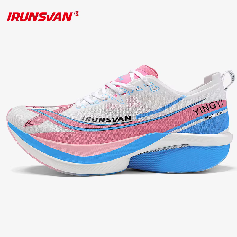 Chaussures de course sur route pour hommes IRUNSVAN avec plaque en carbone sur toute la paume