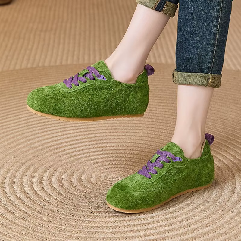Chaussures Boodles en daim pour femmes