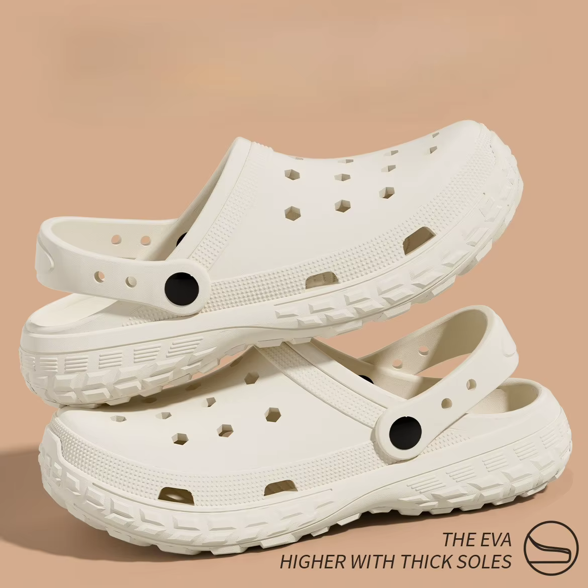 Chaussures perforées antidérapantes pour hommes