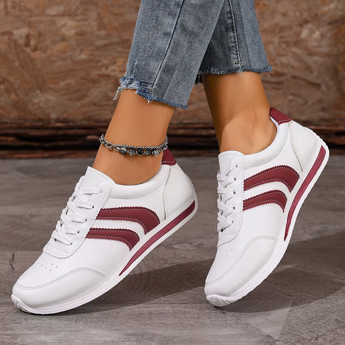 Baskets femme 2025 printemps/automne décontracté plate-forme