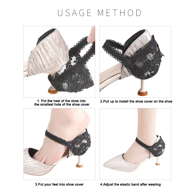 Lacets de chaussures élastiques pour femmes