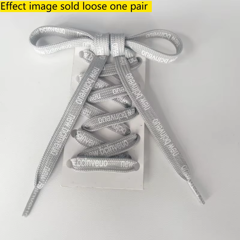 Lacets de chaussures personnalisés imprimés
