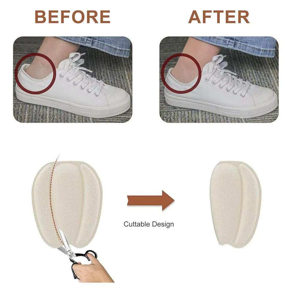 Coussinets de langue pour chaussures trop grandes