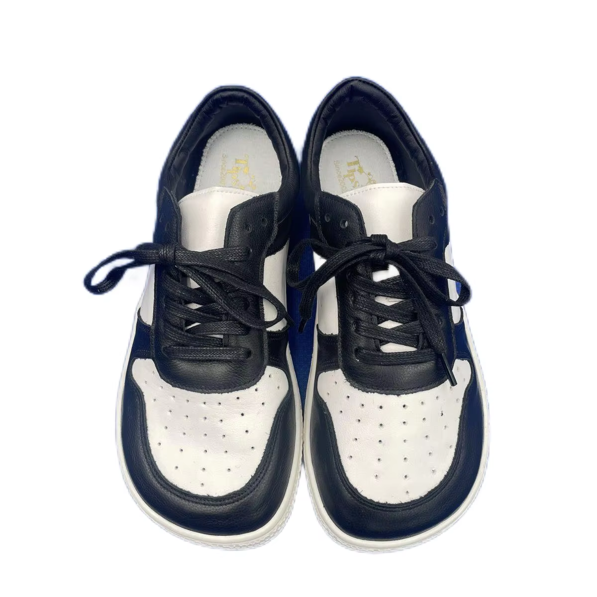 Tipsietoes pieds nus en cuir véritable 2025 nouvelle Sneaker pour femmes hommes plat doux zéro semelle tombante plus large orteil boîte Flexible léger