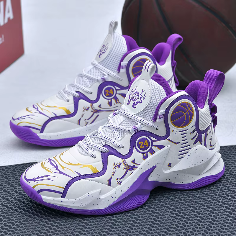 Chaussures de basket-ball plates pour hommes
