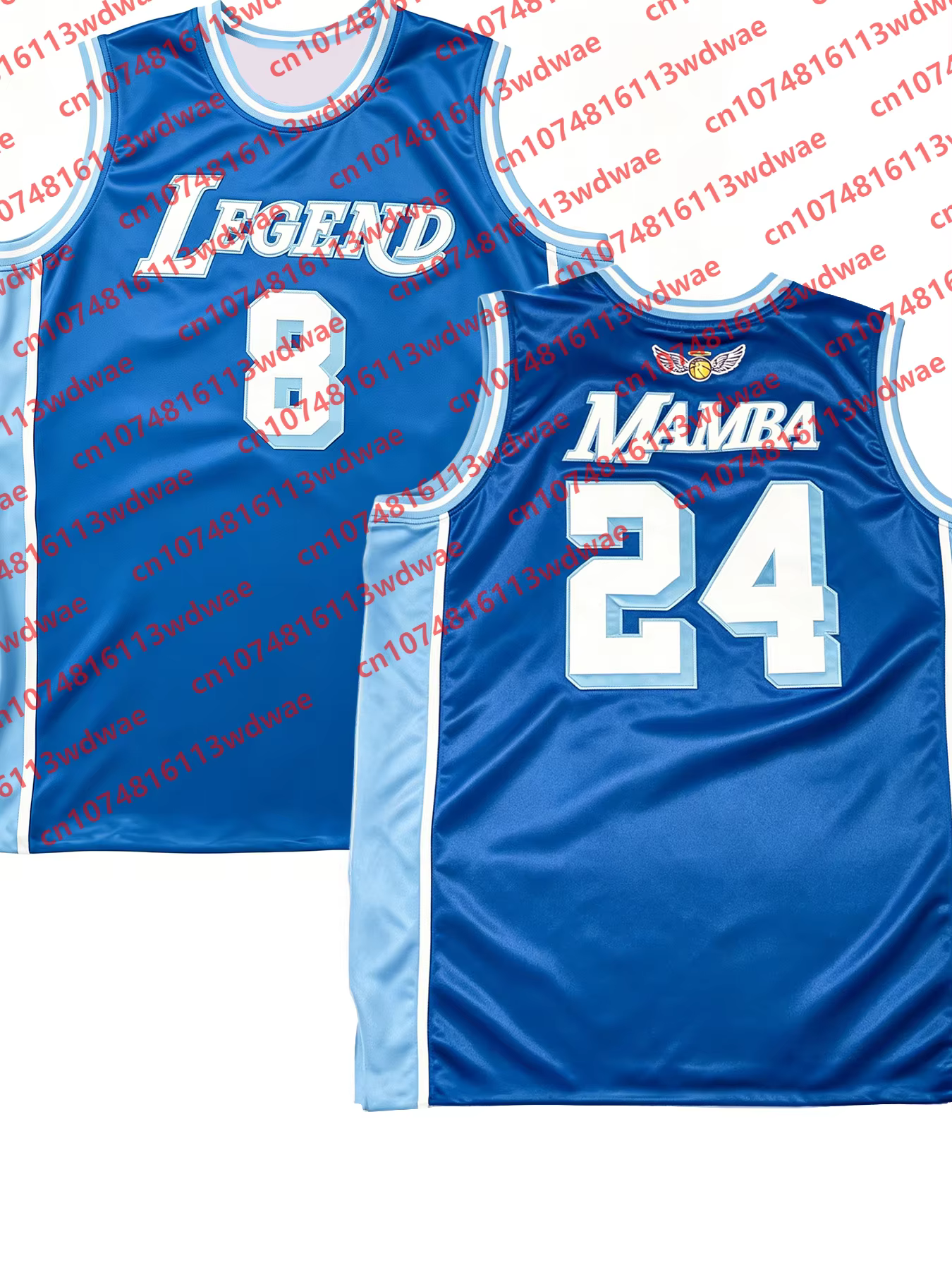 Maillot de basket-ball 2026 Mamba Legend 8 24 pour hommes et femmes, débardeur sans manches Kobe Bryant, style rétro, pour fans de sport, streetwear pour enfants