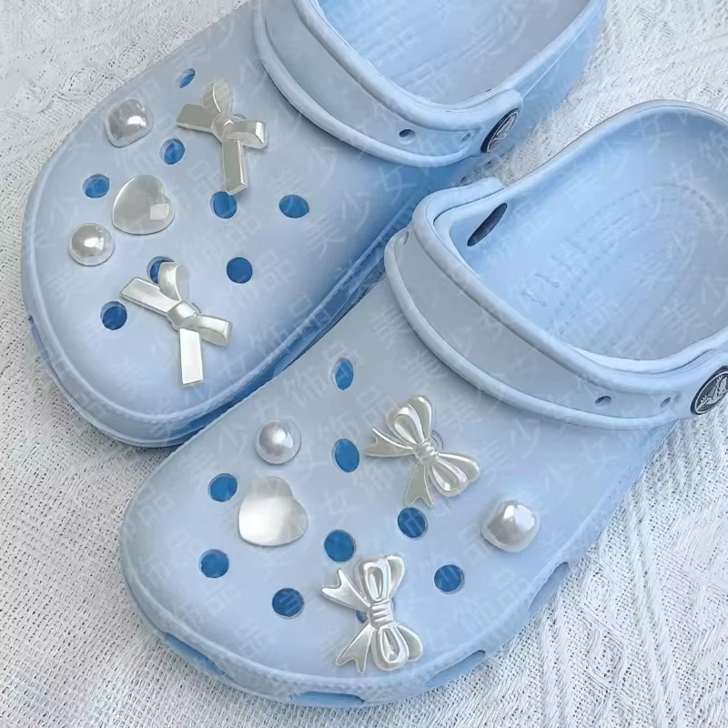 Breloques de chaussures à nœud élégant
