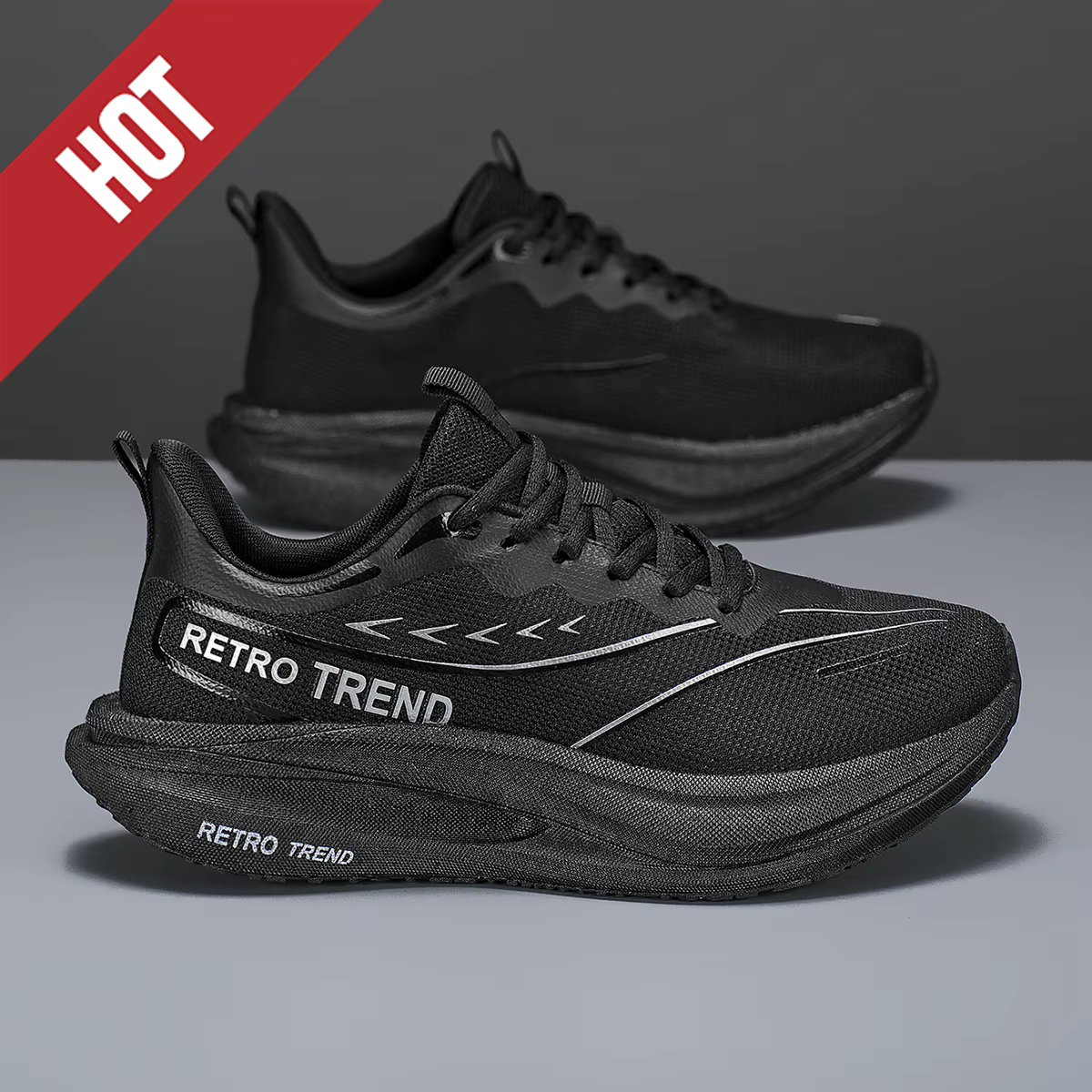 Chaussures de course Marathon avec plaque carbone