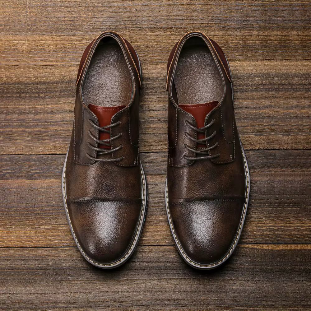 Chaussures Derby rétro pour hommes