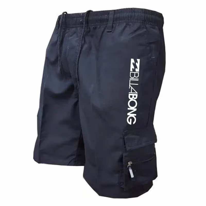 Nouveaux shorts d'été 2025, shorts de course multi-poches tendance, shorts de sport amples pour entraîneur de basketball, shorts décontractés de travail pour hommes