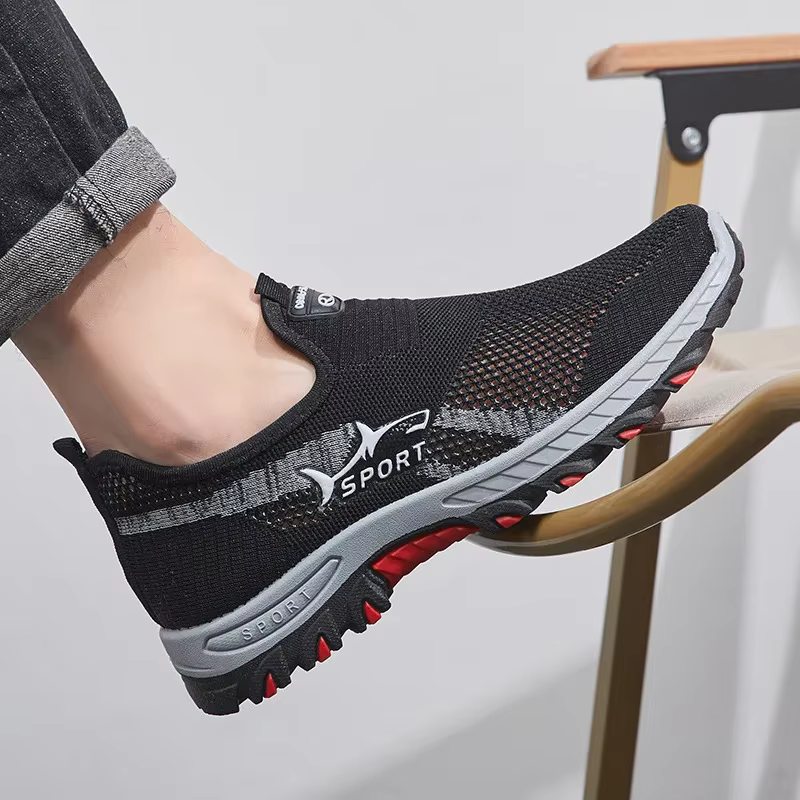 2025 chaussures de randonnée respirantes hommes Air Mesh espadrilles décontractées pour l'extérieur
