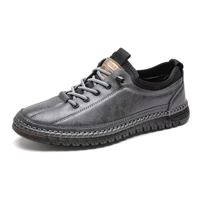 Chaussures en cuir décontractées pour hommes