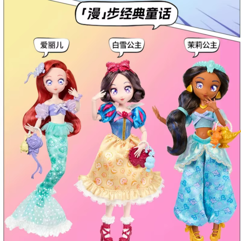 Poupée de collection articulée style Barbie Anime Princesse Blanche-Neige 2026, nouvelle figurine pour collectionneurs adultes, en stock