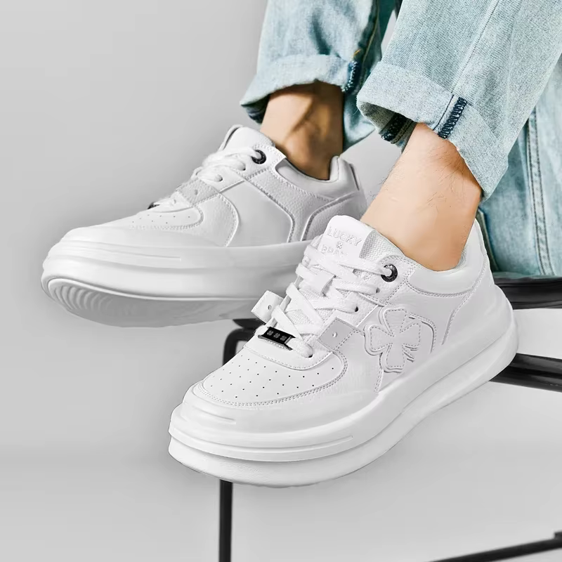 Chaussures blanches décontractées pour hommes