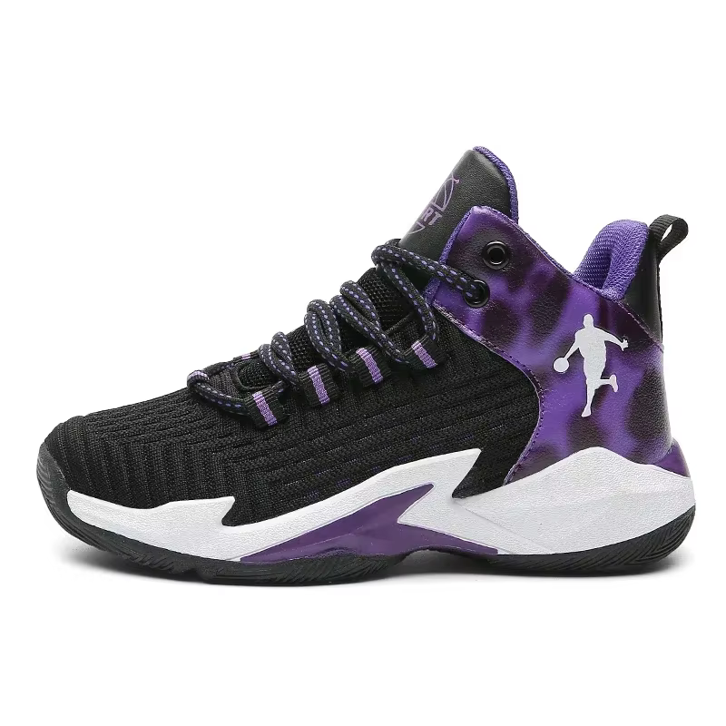 Chaussures de basket-ball respirantes et confortables pour enfants
