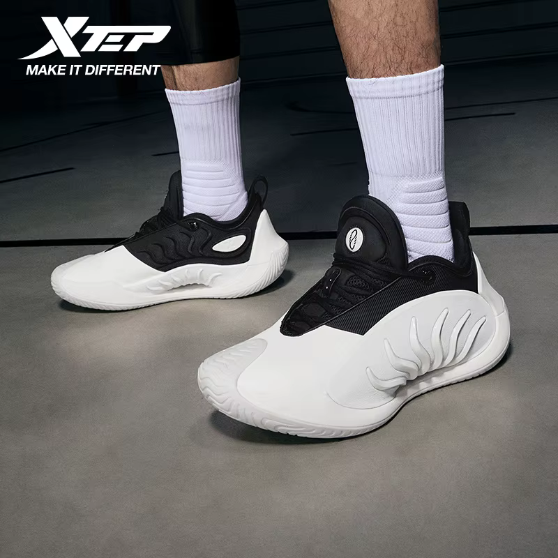 Xtep Sky 2.0 chaussures de basket 2026 printemps pour homme Absorption des chocs antidérapant confortable baskets à la mode en plein air 874119120008