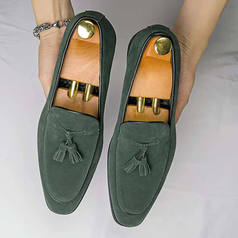 Mocassins de loisirs sans lacet chaussures de marche pour hommes