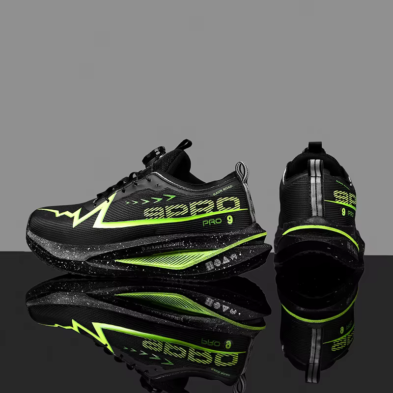 Chaussures de course en carbone avec maille respirante pour étudiants