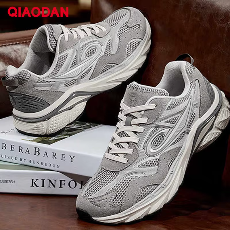 QIAODAN chaussures de course hommes décontracté 2025 nouveau automne antidérapant respirant