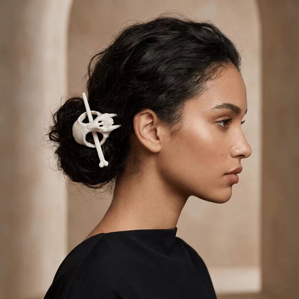 Épingles à cheveux gothiques style sombre, structure lisse, légères, portables, structure solide, accessoires capillaires pour usage quotidien