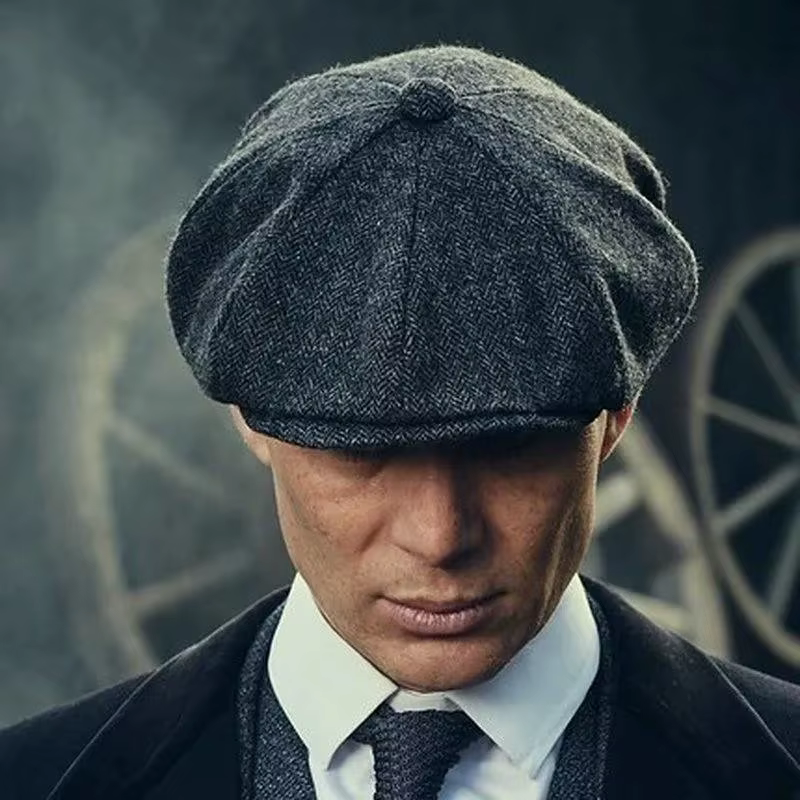Casquettes classiques pour hommes, chapeau Peaky, chapeau de journal Shelby, béret du même Style, pare-soleil pour hommes, accessoires de costume, cadeaux pour hommes
