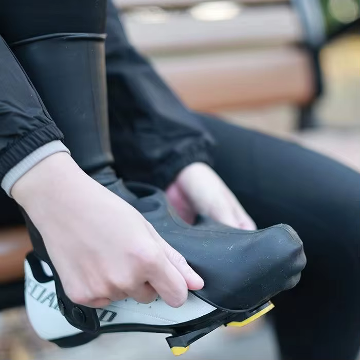 Couvre-chaussures de cyclisme sur route en silicone