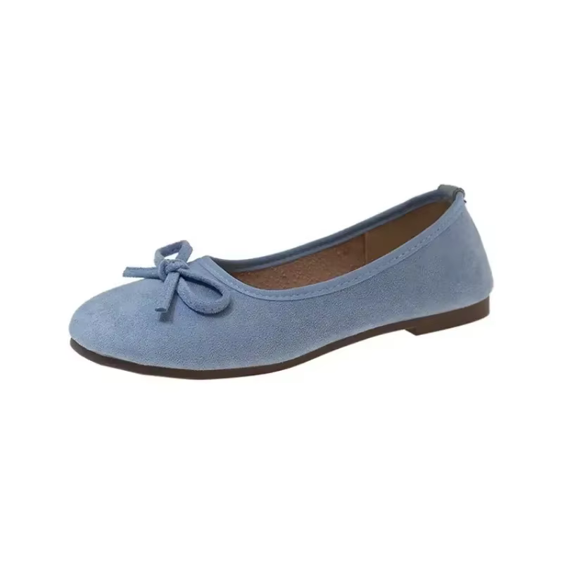 Chaussures plates de luxe 2026 à bout rond