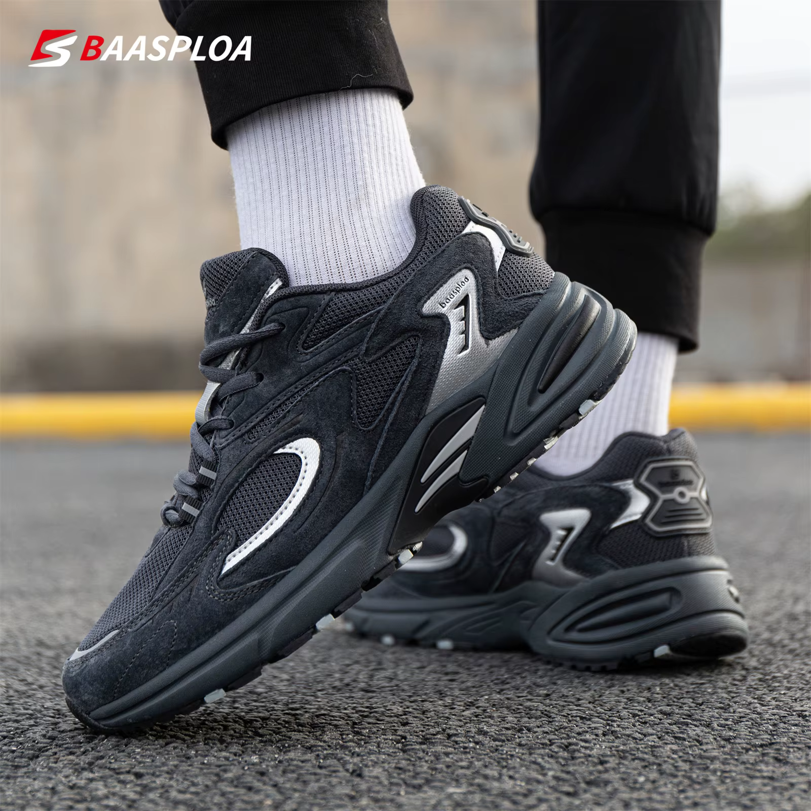 Baasploa – chaussures de marche pour hommes