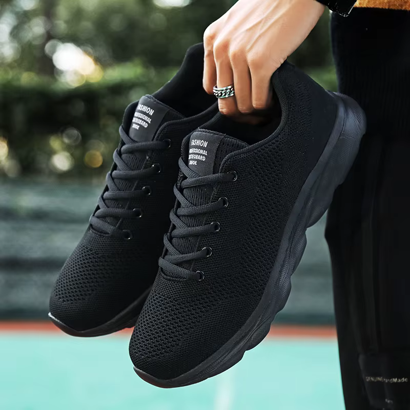 Chaussures de course pour femmes 2025 maille espadrilles décontractées à lacets léger femme marche respirant Sports de