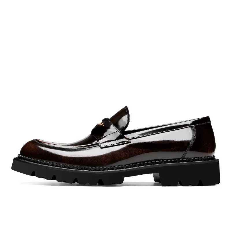 Chaussures pour hommes surdimensionnées, en cuir véritable, pour le travail, style anglais, style Oxford