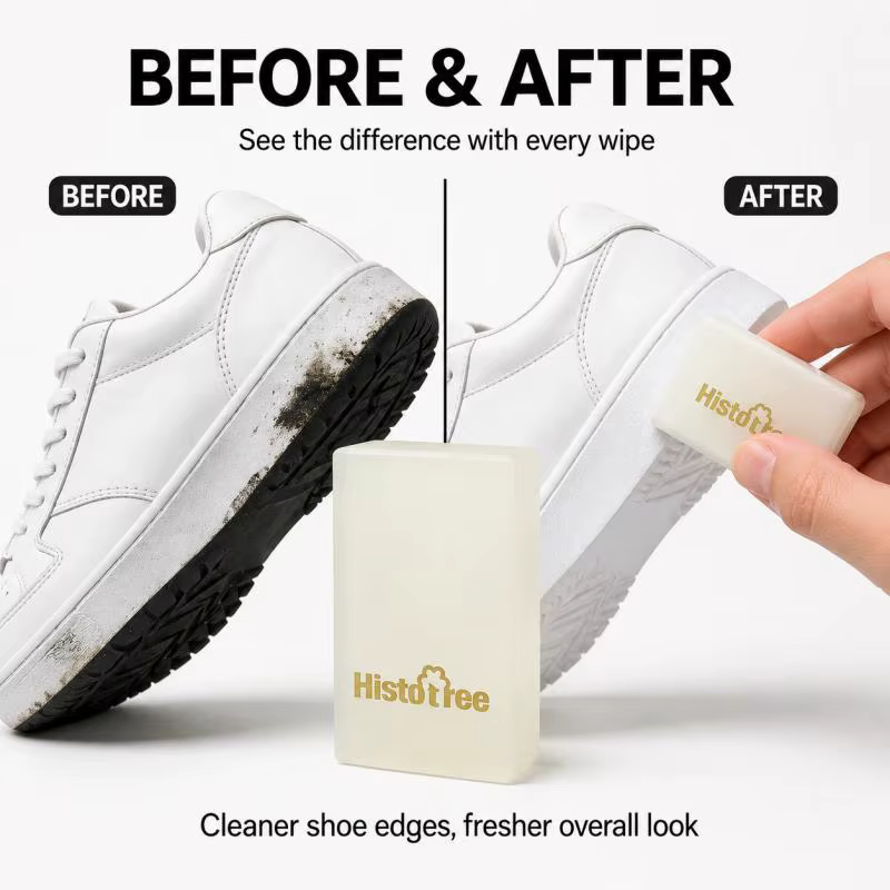 Gomme nettoyante pour chaussures en daim, nettoyant à sec sans eau pour daim, nubuck et baskets blanches, détachant portable pour chaussures