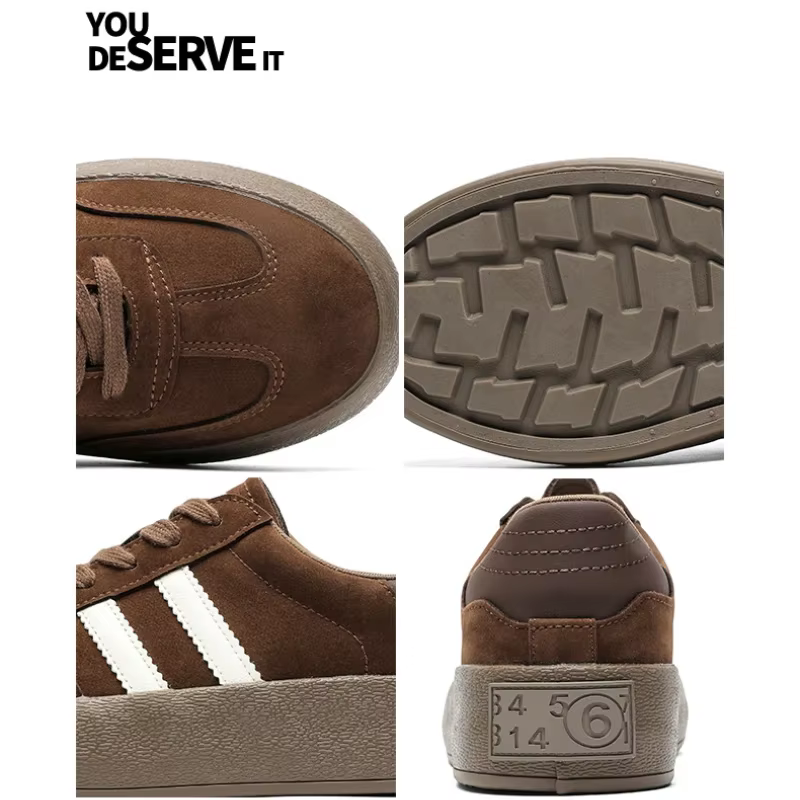 Chaussures de planche décontractées à semelle optique pour hommes