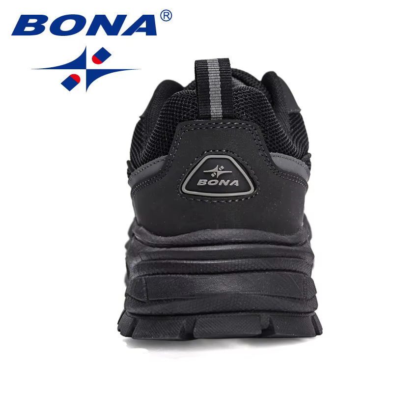 BONA nouveau concepteur Top qualité Original Trial chaussures de course pour hommes sport