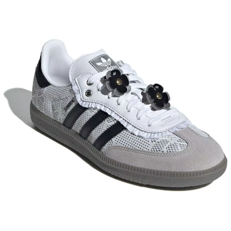 Adidas Originals SAMBA OG : Chaussures de skate basses légères pour femme Gris IH3371
